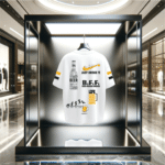 Back of Alcoholic Beer White Cotton Oversized Printed Tshirt