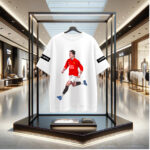 Front of Prime Cristiano Ronaldo(CR7) Mancherster United Oversized White Cotton Tshirt