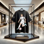 Front of Toni Kroos Real Madrid Jersey Oversized Cotton Black Printed Tshirt with 15 UCL Tag